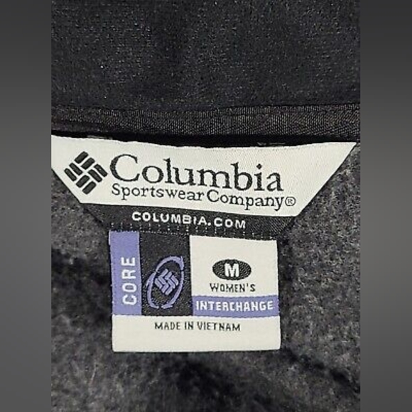Columbia 3 in 1 Core Interchange Women's Coat Jacket Size Medium Blue on Blue - Picture 4 of 7